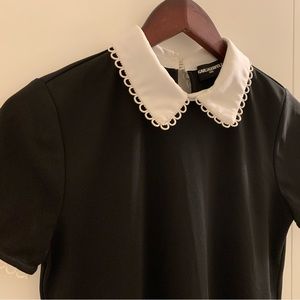 Karl Lagerfeld collar top